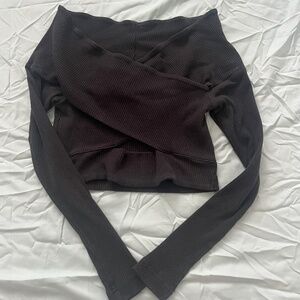 UO Off the Shoulder Longsleeve